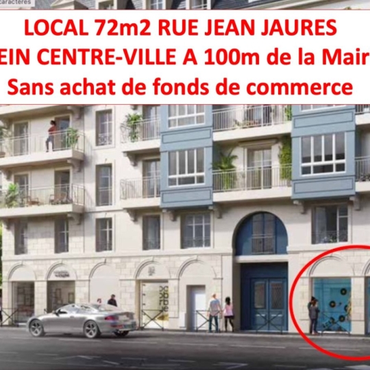 Annonces PUTEAUX : Local / Bureau | PUTEAUX (92800) | 72.63m2 | 4 900 € 