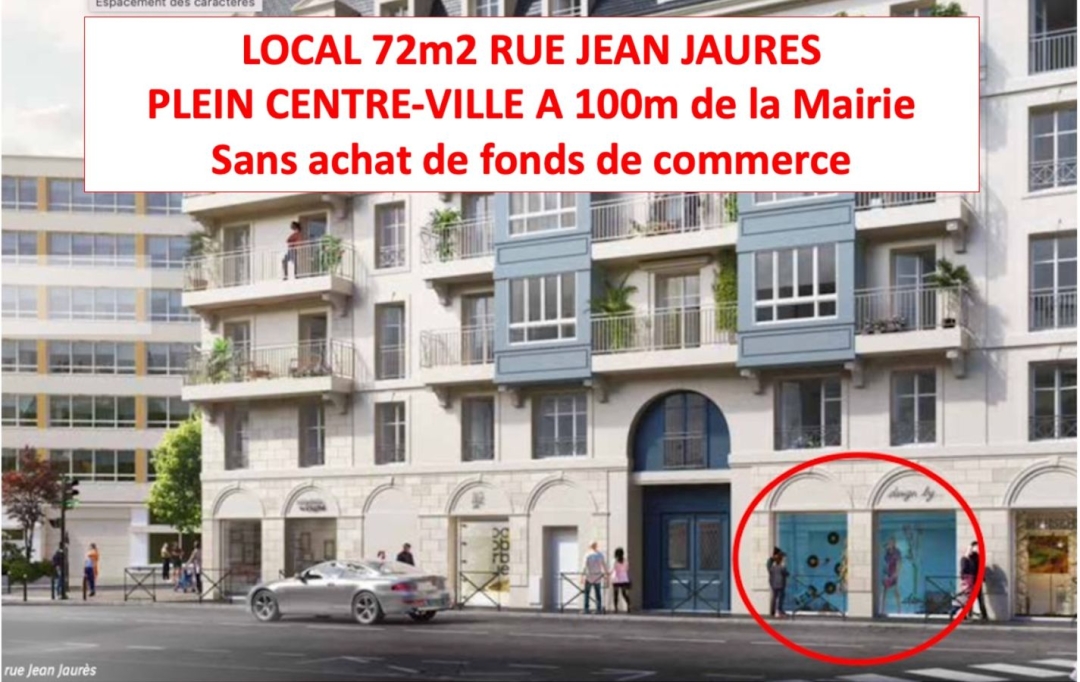 Annonces PUTEAUX : Local / Bureau | PUTEAUX (92800) | 73 m2 | 4 900 € 