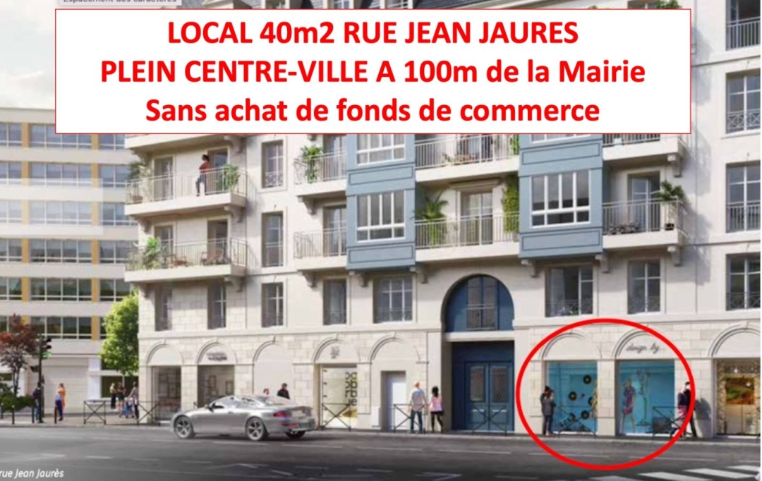 Annonces PUTEAUX : Local / Bureau | PUTEAUX (92800) | 40 m2 | 2 717 € 